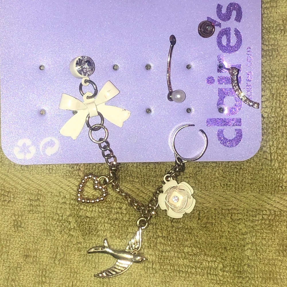 Uneven earrings